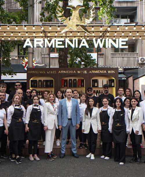 <<Ամենաուրախ տաղավարը>> Armenia Wine-ը Գինու եռօրյա փառատոնին